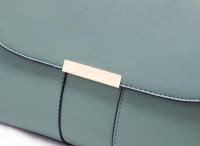 Bolsos de mano de cuero PU de color sólido para mujer, bolso de hombro cruzado de playa de verano para móvil - details 14