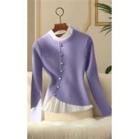Camisa súper hermosa de temperamento único de estilo perezoso, ropa de mujer, Top con sentido de diseño de nicho de moda, otoño e invierno, 2025 - details 1