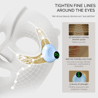 EMS parche máscara para ojos masaje de belleza para ojos levantamiento Facial antiarrugas cuidado de la piel ojeras alivia la fatiga - details 8