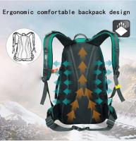 Mochila deportiva de gran capacidad para hombres y mujeres, bolsa impermeable para montañismo y senderismo al aire libre - details 1