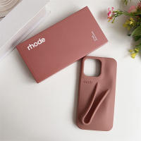 Funda de Silicona Suave para Teléfono Rhode DIY Labial Cubierta de Soporte para iPhone con Estilo de Otoño - details 3
