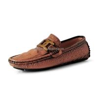 Nuevos zapatos casuales de moda de cuero de cocodrilo genuino antideslizantes planos de alta calidad para hombres, Wenzhou - details 7