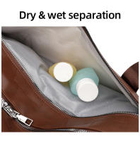 Bolsa de lona para gimnasio y Yoga para hombre, para acampar al aire libre, senderismo, escalada, bolsa de viaje de PU, bolsas deportivas grandes para Fitness con paquete de zapatos, almacenamiento de fin de semana - details 11