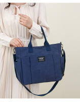 Toth de gran capacidad multibolsillo de mano bolsa de lona simple de ocio estudiante hombro cross-body clase bolsa de ordenador - details 15