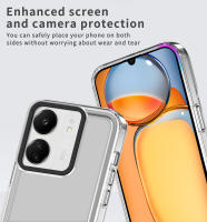 Funda de TPU y Acrílico Transparente Para Xiaomi Redmi 13C - details 7