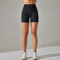 Pantalones cortos de yoga para mujer, mallas transpirables de cintura alta para entrenamiento, gimnasio, deportes atléticos - details 27