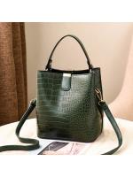 Bolso de Mano de PU con Patrón de Cocodrilo para Mujeres - details 2