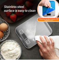 Báscula de Cocina Digital Pantalla LCD, Precisión de 0.01g, Acero Inoxidable, Forma Cuadrada, Carga de 10KG, Hecha en China - details 4