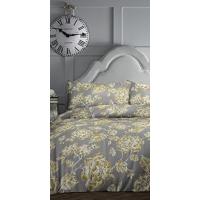 Dreams & Drapes Connolly Check-Juego de Funda de edredón 100% algodón Cepillado, Color Amarillo Ocre: King - details 9