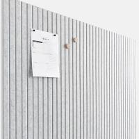 Tablero de pegatinas de pared de fieltro autoadhesivo, Color sólido, 40x60cm, arte de pared de fotos, tablero de exhibición de mensajes engrosado, decoración del hogar - details 12