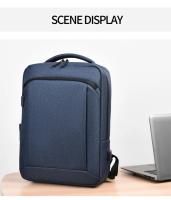 Mochila de negocios para hombre, mochila impermeable para ordenador, tela Oxford, gran capacidad, Busines de carga USB - details 11