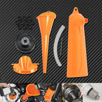 Motorcycle End Cap Style Oil Filter Wrench Oil Filter Funnel Filler Cover 1105 Sealing O-Ring For Harley Sportster Touring Dyna - details 1