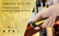 Escáner de Código QR NETUM C750 Mini Escáner de Barra 1D 2D Portátil Compatible con Bluetooth - details 0