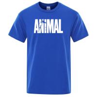 Camiseta Deportiva con Estampado ANIMAL para Hombre, Prenda de Algodón, Ropa de Manga Corta, Estilo Informal, Moda Masculina para Verano, 2022 - details 12