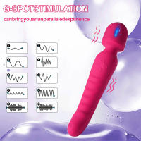 Consolador vibrador con calefacción potente para mujer, varita masajeadora AV, estimulador de clítoris y punto G, juguete sexual para Adultos 18, masturbador - details 14
