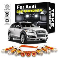 TPKE Canbus-Kit de iluminación LED Interior para coche, para Audi Q3 8U Q5 8R SQ5 Q7 4L, mapa de cúpula, maletero, guantera, espejo de tocador, lámpara de puerta - details 0