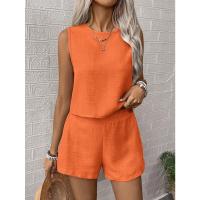 Conjunto de Verano 2025 para Mujer Top Sin Mangas y Shorts Cortos Estilo Casual y Deportivo - details 17
