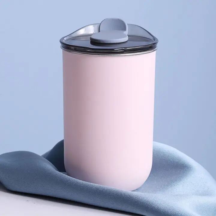 Botella de agua de acero inoxidable a prueba de fugas con tapa, taza térmica, vaso de café, tazas de cerveza, 300ml - 1
