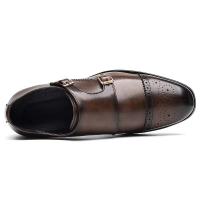 2024 zapatos de cuero italianos del vestido del negocio de los hombres del estilo de la moda de la hebilla del nuevo producto Oxford - details 12