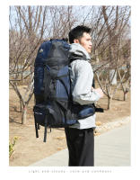 Mochila de escalada y montañismo, gran capacidad, para actividades al aire libre, senderismo, camping, mochila con compartimento para zapatos, - details 10