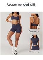 Pantalones Deportivos de Cintura Alta Ouwu para Yoga y Entrenamiento de Correr - details 2