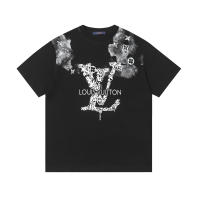 Camisetas Casuales de Verano para Hombres Algodón Puro, Cuello Redondo, Mangas Cortas, Nuevas Camisetas de Pareja con Estampados de Logotipo - details 0