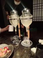olla de sake, accesorios de vidrio, juego, botella de vino de hielo japonés - details 18