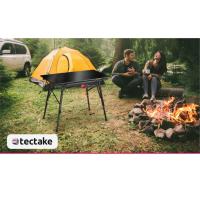 801202 Mesa Camping Plegable con Altura Ajustable