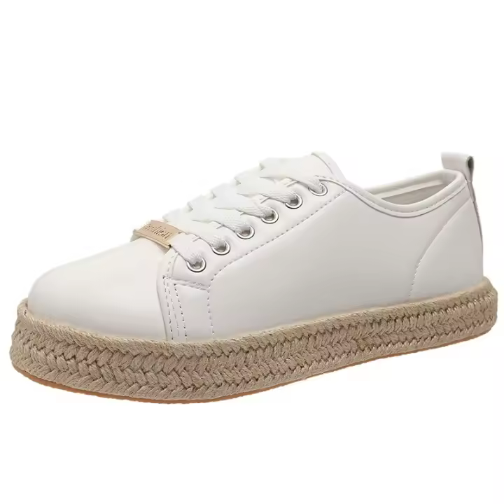zapatos planos de moda para mujer con cordones - 1