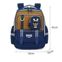 Nuevo estudiante de tendencia 1-6 grados reduce la carga, mochila impermeable de gran capacidad para niños y niñas - details 5