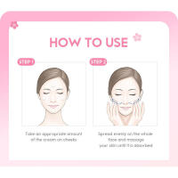 2 uds LAIKOU Japón Sakura esencia flor de cerezo crema Facial suavizante hidratación cuidado de la piel coreano - details 8