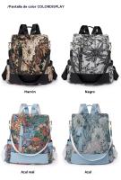 Mochila Informal Antirrobo para Mujer Bolso de Hombro de Nylon Impermeable - details 1