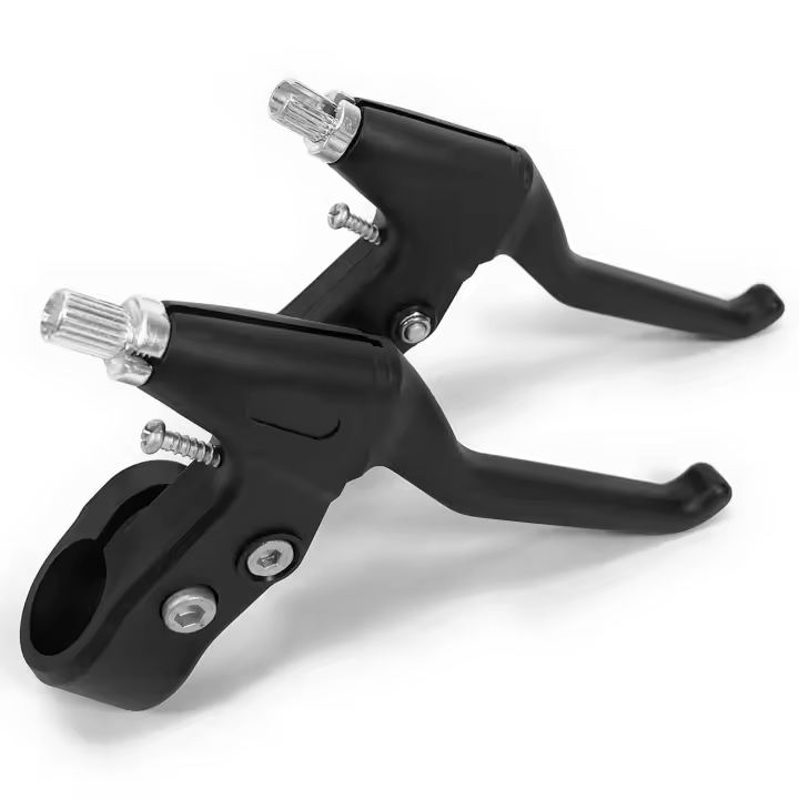Palanca de freno Universal para bicicleta, 22mm, Compatible con la mayoría de bicicletas, bicicleta de carretera, bicicleta de montaña, negro, par - 1