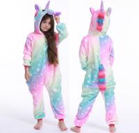 Pijama de dinosaurio Kigurumi para bebé y niño, ropa de franela con dibujos de animales rojos, unicornio, Invierno - details 2