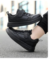 Zapatillas de deporte para niños, zapatos informales para niños, zapatos planos de cuero negro para caminar para estudiantes, calzado deportivo ligero antideslizante para niñas - details 13