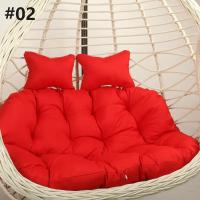 Cojín de Silla de Doble Asiento para Columpio de Huevo sin o con Relleno Cubierta Redonda Desmontable de Papasan para Casa y Patio - details 6