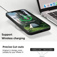 Funda de teléfono negra a prueba de golpes para iPhone 16 15 Pro Fundas para iphone 11 12 13 14 Pro Max 15 Plus funda protectora trasera para cámara - details 4