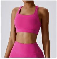 Sujetador Deportivo de Yoga para Mujer Top de Gimnasio Transpirable con Almohadilla de Pecho Suave y Estable Ideal para Primavera/Verano - details 1
