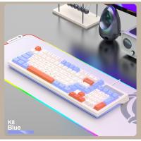 Conjunto de Teclado y Ratón para Juegos de Escritorio KM800 con 98 Teclas WiRED - details 14