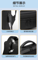 Mochila informal de moda para hombre y mujer, Bolsa impermeable para ordenador - details 5