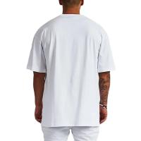 Camisetas Casuales de Hip Hop para Hombres Manga Corta, Algodón, Impermeable, Uso en Gimnasio, Bodybuilding Instrucciones de Cuidado de la Tela, Hechas en China - details 8