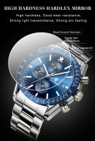 Reloj de Pulsera de Acero Inoxidable POEDAGAR Cronómetro de Lujo para Hombres Resistente al Agua - details 7