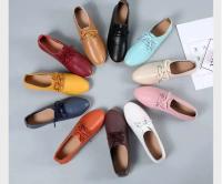 Mocasines de verano de cuero genuino, mocasines informales, calzado de mujer con punta suave y puntiaguda, zapatos planos para mujer - details 2