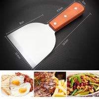 Espátula de Acero Inoxidable Utensilio de Cocina para Asar Burgers, Panquecas, Pizas - details 3
