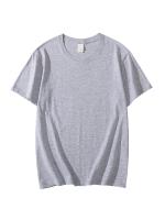 Camiseta de Algodón Cremallera Blanca Camiseta Suelta para Hombres/Mujeres Manga Corta 8 Colores - details 5