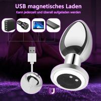 Vibrador de enchufe masajeador de Metal, vibrador de velocidad de 10 frecuencias, estimulador masajeador, Juguetes sexuales para adultos para hombres y mujeres - details 2