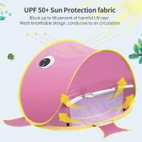 Carpa de playa para bebés con protección UV, refugio solar con piscina, carpa de playa emergente portátil para bebés y niños, protección UV para piscina. - details 1