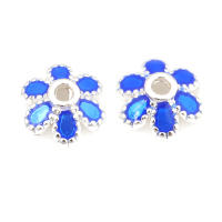 Tapetes de Flores de Brasso Dorado 18K 30PCS Accesorios de Joyería DIY de Alta Calidad - details 49