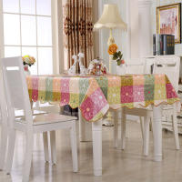 Mantel de plástico grueso para mesa de centro, tela de PVC, impermeable, transparente, a prueba de aceite, 2 piezas - details 10