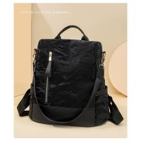 Mochila 2025 Nueva Mochila De Viaje De Gran Capacidad De Moda De Cuero Suave Para Mujer - details 10